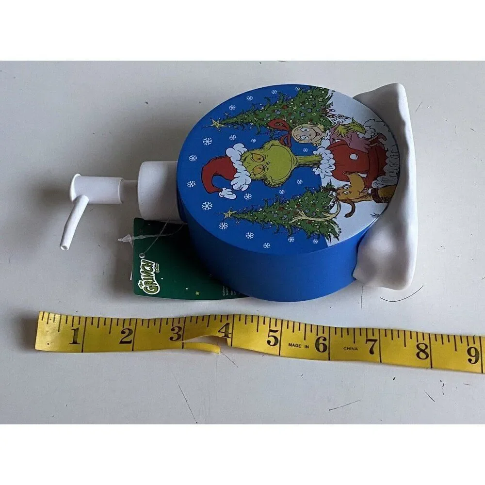 The Grinch‎ Who Stole Christmas Ceramic Soap Dispenser Pump Cindy Lou Max NEW